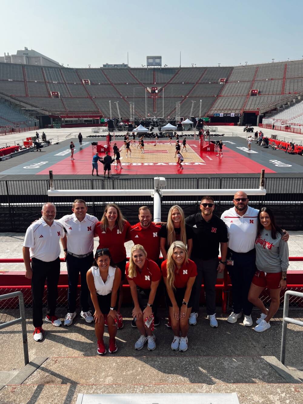 CSAL Alumna Helps Coordinate Historic Volleyball Game